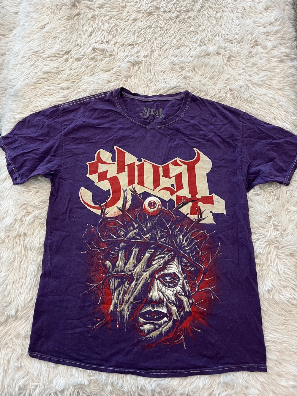 Ghost purple t shirt large NWOT